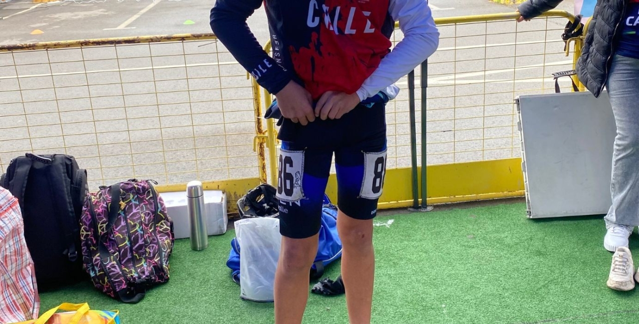Destacamos la participación de Rafael Rojas Osses en competencias de Patín Carrera